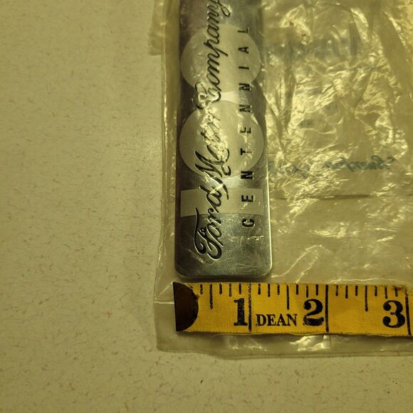 Ford 100th Anniversary Centennial Emblem F150 Taurus Focus Mustang Nameplate - Picture 6 of 6